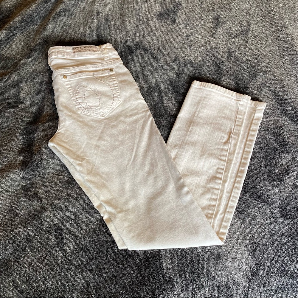 South Pole Women's White Straight Leg Jeans Size 5